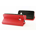 Miniatyrbild 3 av 5: Standcase TPU wallet HTC One (M9) Röd