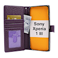 Miniatyrbild 10 av 11: New Standcase Wallet Sony Xperia 1 III (XQ-BC52) Svart