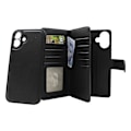 Miniatyrbild 5 av 11: Skimblocker iPhone 16 Plus XL Magnet Plånboksfodral Svart
