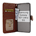 Miniatyrbild 5 av 11: New Standcase Wallet Samsung Galaxy S21 Ultra 5G (G998B) Svart