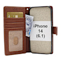 Miniatyrbild 7 av 11: New Standcase Wallet iPhone 14 (6.1) Brun