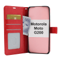 Miniatyrbild 11 av 11: Crazy Horse Wallet Motorola Moto G200 Svart