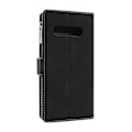 Miniatyrbild 4 av 11: XL Standcase Lyxfodral Samsung Galaxy S10 Plus (G975F) Vinröd