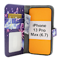 Miniatyrbild 2 av 9: Skimblocker Magnet Designwallet iPhone 13 Pro Max (6.7)