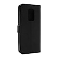 Miniatyrbild 4 av 10: New Standcase Wallet Motorola Moto E7 Plus (Svart) Ljusblå