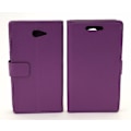 Miniatyrbild 4 av 4: Standcase wallet Sony Xperia M2 (D2303) Lila