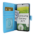 Miniatyrbild 1 av 9: New Standcase Wallet Samsung Galaxy A71 (A715F/DS) Blå