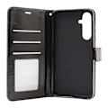Miniatyrbild 5 av 11: Crazy Horse Wallet Samsung Galaxy A55 5G (SM-A556B) Svart