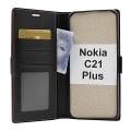 Miniatyrbild 2 av 11: Lyx Standcase Wallet Nokia C21 Plus Mörk Grön