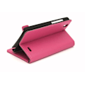 Miniatyrbild 4 av 5: Standcase wallet Huawei Ascend G630 Hotpink