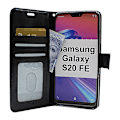 Miniatyrbild 2 av 10: Crazy Horse Wallet Samsung Galaxy S20 FE/S20 FE 5G (Svart) Turkos