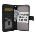 Miniatyrbild 2 av 11: New Standcase Wallet Samsung Galaxy S21 5G (G991B) Svart