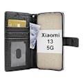 Miniatyrbild 2 av 11: New Standcase Wallet Xiaomi 13 5G Svart