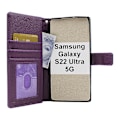 Miniatyrbild 10 av 11: New Standcase Wallet Samsung Galaxy S22 Ultra 5G Svart