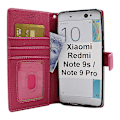 Miniatyrbild 1 av 9: New Standcase Wallet Xiaomi Redmi Note 9s / Note 9 Pro Hotpink