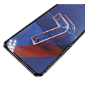 Miniatyrbild 4 av 7: Full Frame Glas skydd Asus ZenFone 7 Pro (ZS671KS) (Svart)