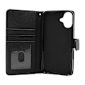 Miniatyrbild 5 av 11: New Standcase iPhone 16 Plus Plånboksfodral Svart