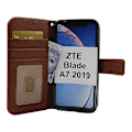 Miniatyrbild 1 av 8: New Standcase Wallet ZTE Blade A7 2019 Brun