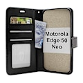 Miniatyrbild 2 av 11: Crazy Horse Motorola Edge 50 Neo Plånboksfodral Brun