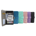 Miniatyrbild 1 av 11: Flower Standcase Wallet iPhone 6 Plus / 7 Plus / 8 Plus Blå