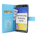 Miniatyrbild 1 av 9: New Standcase Wallet Samsung Galaxy A70 (A705F/DS) Ljusblå