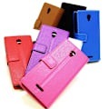 Miniatyrbild 6 av 6: Standcase Wallet Lenovo B / Vibe B Brun J362