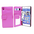 Miniatyrbild 1 av 4: Plånboksfodral Sony Xperia Z3+ (E6553) Hotpink