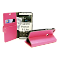Miniatyrbild 1 av 7: Standcase Wallet Huawei Honor 8 Lite Hotpink