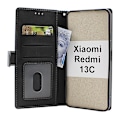 Miniatyrbild 2 av 11: Zipper Standcase Wallet Xiaomi Redmi 13C Brun