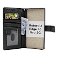 Miniatyrbild 2 av 11: New Standcase Wallet Motorola Edge 40 Neo 5G Svart