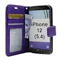 Miniatyrbild 9 av 11: Crazy Horse Wallet iPhone 12 (5.4) (Svart) Grön