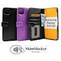 Miniatyrbild 1 av 11: Skimblocker Plånboksfodral Samsung Galaxy A22 5G (SM-A226B) Svart