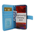 Miniatyrbild 1 av 9: New Standcase Wallet Samsung Galaxy A51 (A515F/DS) Ljusblå