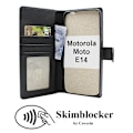 Miniatyrbild 2 av 11: Skimblocker Motorola Moto E14 Plånboksfodral Svart