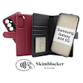 Miniatyrbild 1 av 11: Skimblocker Magnet Fodral Samsung Galaxy A54 5G Happy Cherry