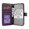 Miniatyrbild 10 av 11: New Standcase Wallet Samsung Galaxy S21 Plus 5G (G996B) Svart