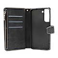 Miniatyrbild 5 av 11: XL Standcase Lyxfodral Samsung Galaxy S22 Plus 5G Svart