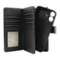 Miniatyrbild 4 av 11: Skimblocker iPhone 16 Plus XL Magnet Plånboksfodral Svart