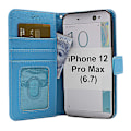 Miniatyrbild 7 av 11: New Standcase Wallet iPhone 12 Pro Max (6.7) (Svart) Brun