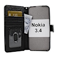 Miniatyrbild 11 av 11: New Standcase Wallet Nokia 3.4 Svart