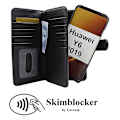 Miniatyrbild 2 av 11: Skimblocker XL Magnet Wallet Huawei Y6 2019 Svart