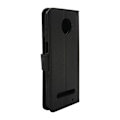 Miniatyrbild 4 av 7: New Standcase Wallet Motorola Moto Z3 Play Svart