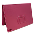 Miniatyrbild 5 av 9: Standcase Fodral Lenovo Tab 4 10 Plus (ZA2M / ZA2R) Hotpink S340