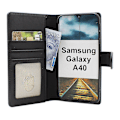 Miniatyrbild 5 av 8: Skimblocker Plånboksfodral Samsung Galaxy A40 (A405FN/DS) Svart