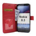 Miniatyrbild 8 av 11: New Standcase Wallet Nokia 8.3 Röd