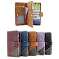 Miniatyrbild 1 av 11: XL Standcase Lyxfodral Samsung Galaxy A50 (A505FN/DS) Vinröd
