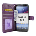 Miniatyrbild 9 av 11: New Standcase Wallet Nokia 8.3 Svart