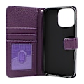 Miniatyrbild 9 av 11: New Standcase iPhone 16 Pro Max Plånboksfodral Svart