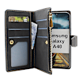 Miniatyrbild 2 av 11: XL Standcase Lyxfodral Samsung Galaxy A40 (A405FN/DS) Lila