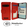 Miniatyrbild 1 av 5: Skimblocker Plånboksfodral Doro 8035 Röd